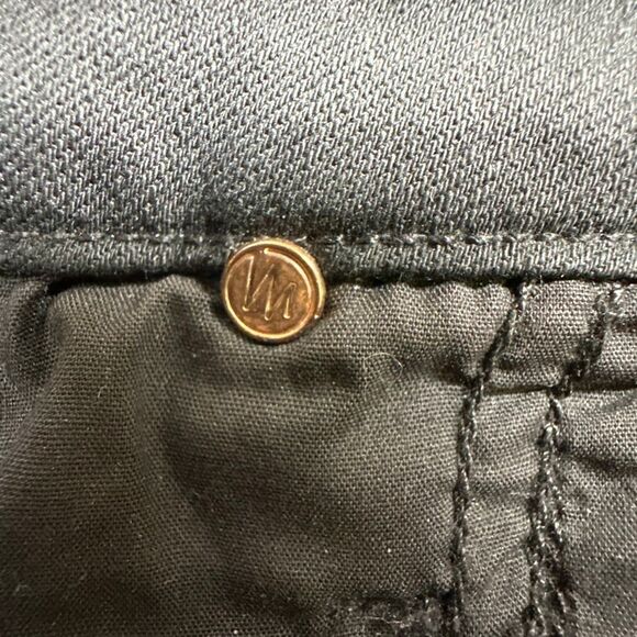 MOTHER Jeans The Looker Ankle Fray 29 Black Guilty as Sin Stretch Made USA - Picture 12 of 16